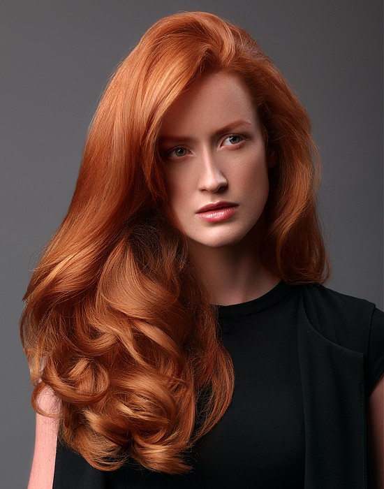 Christine Margossian Long Red Hairstyles